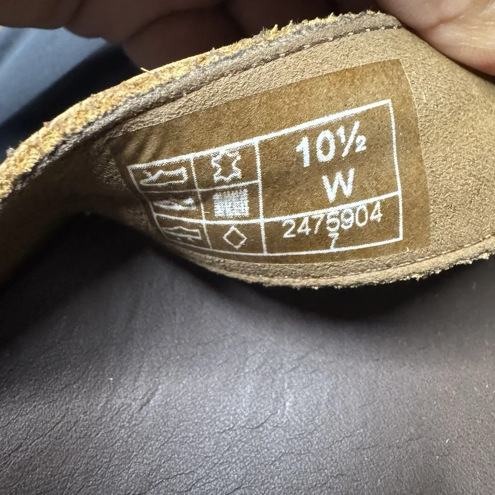 SAS Men's Stampede Thong Sandals In Brown‎ Size 10.5 Wide Excellent